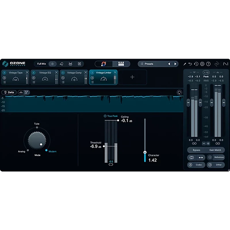 iZotope Ozone 12 Advanced: Upgrade from any previous version of Ozone Standard