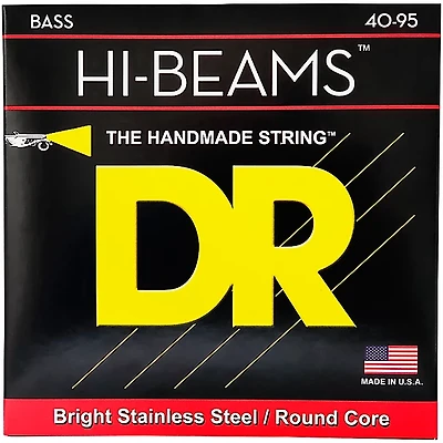 DR Strings Hi-Beam LLR-40 Electric Bass Strings (40-95)