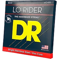 DR Strings Lo-Rider LLH-40 Electric Bass Strings (40-95)