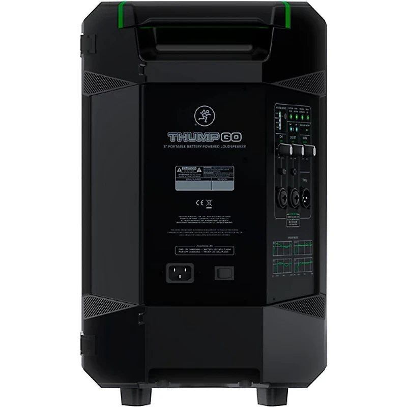 Mackie ThumpSub GO Battery-Powered Portable Subwoofer Bundle With 8" Thump GO Speakers, 10-Channel Mixer, Cables, Mixer Bag & Speaker Stand