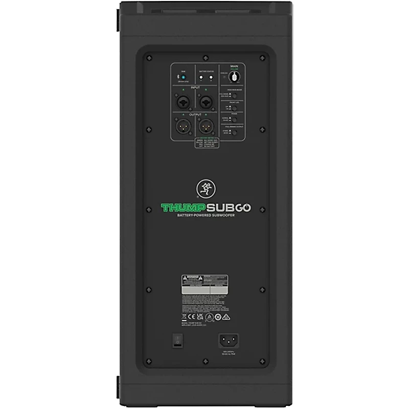 Mackie ThumpSub GO Battery-Powered Portable Subwoofer Bundle With 8" Thump GO Speakers, 10-Channel Mixer, Cables, Mixer Bag & Speaker Stand