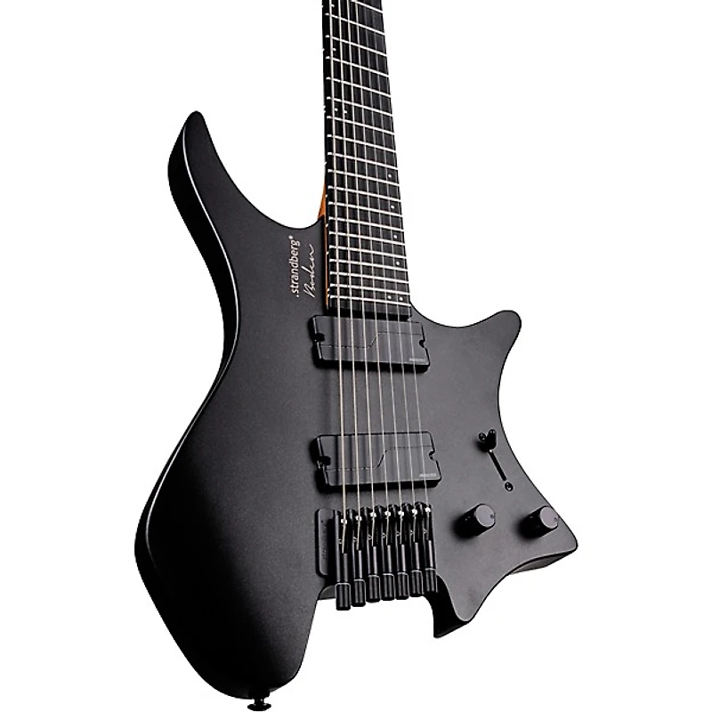 strandberg Boden Metal NX 7 Multi-Scale 7-String Electric Guitar - Black Granite