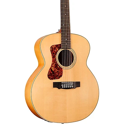 Guild F-2512E Maple Left-Handed 12-String Jumbo Acoustic-Electric Guitar Blonde