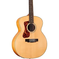 Guild F-2512E Maple Left-Handed 12-String Jumbo Acoustic-Electric Guitar Blonde