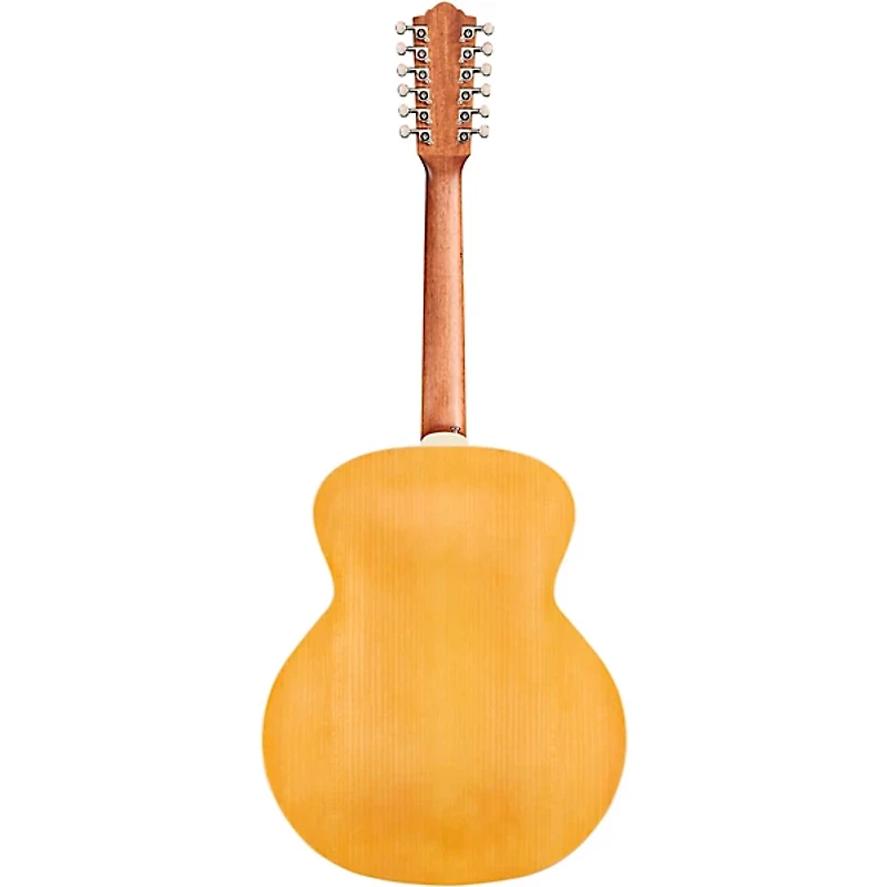Guild F-2512E Maple Left-Handed 12-String Jumbo Acoustic-Electric Guitar Blonde