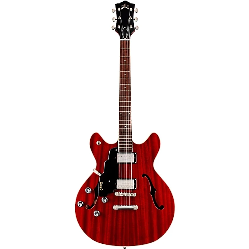 Guild Starfire I DC Left-Handed Semi-Hollowbody Electric Guitar - Cherry Red