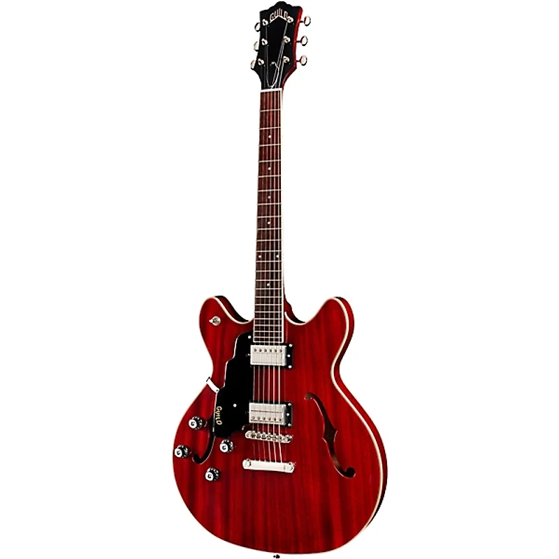 Guild Starfire I DC Left-Handed Semi-Hollowbody Electric Guitar - Cherry Red