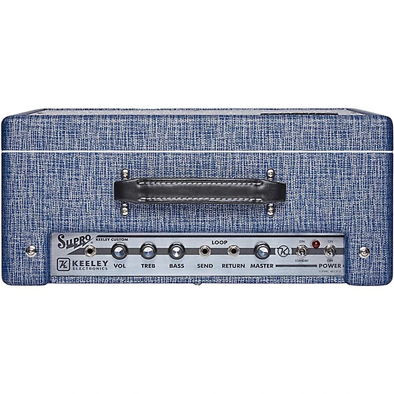 Supro Keeley Custom 10 25W 1x10" Tube Combo Guitar Amplifier - Blue Rhino Hyde