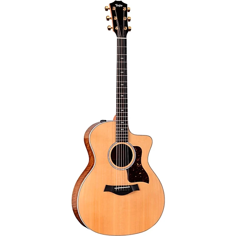 Taylor 214ce DLX Sunset Blvd Grand Auditorium Acoustic-Electric Guitar - Natural