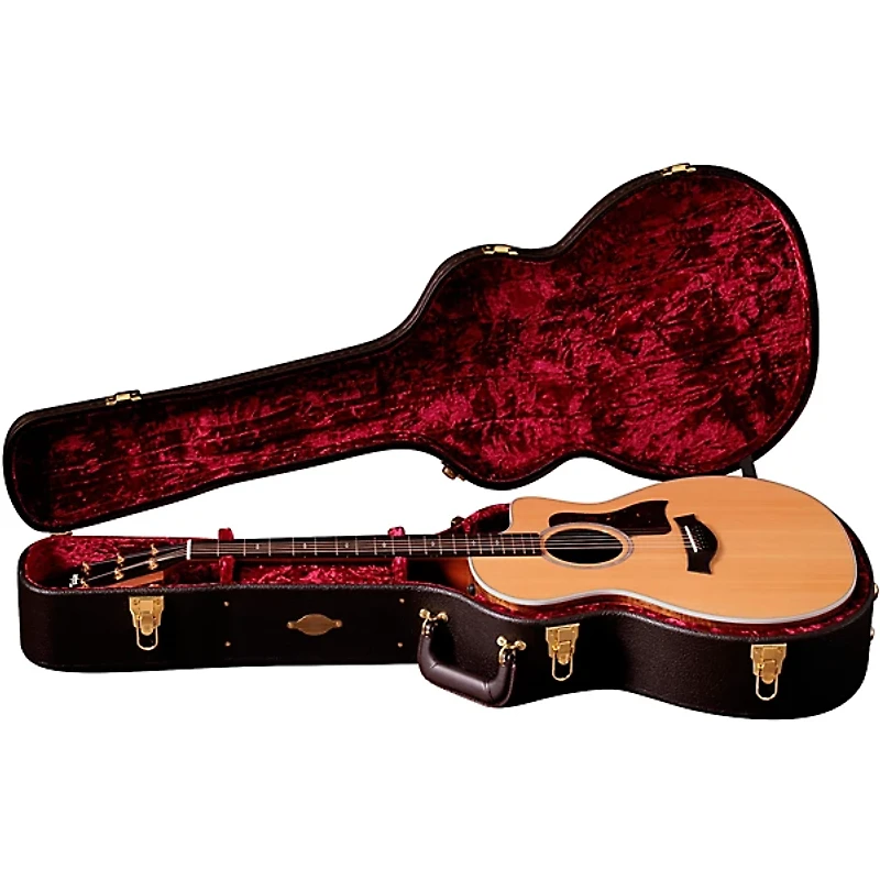 Taylor 214ce DLX Sunset Blvd Grand Auditorium Acoustic-Electric Guitar - Natural