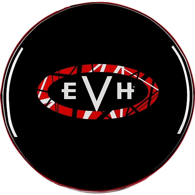 EVH Logo Barstool - Red, Black and White Stripes