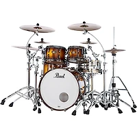 Pearl Masters Maple Gum 4 Piece Shell Pack Saman Burst