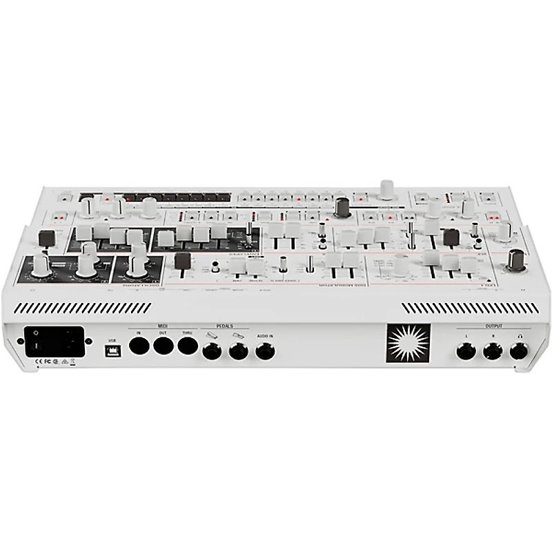 UDO Audio Super 6 Desktop Polyphonic Analog Synthesizer - White