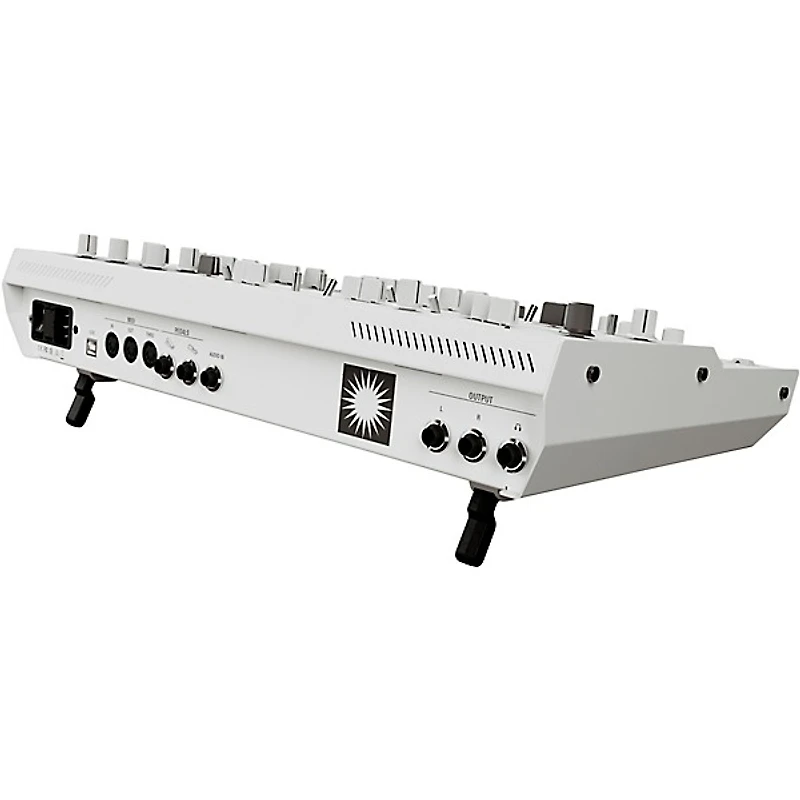 UDO Audio Super 6 Desktop Polyphonic Analog Synthesizer - White