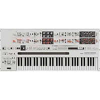 UDO Audio Super Gemini Polyphonic Hybrid Keyboard Synthesizer - White