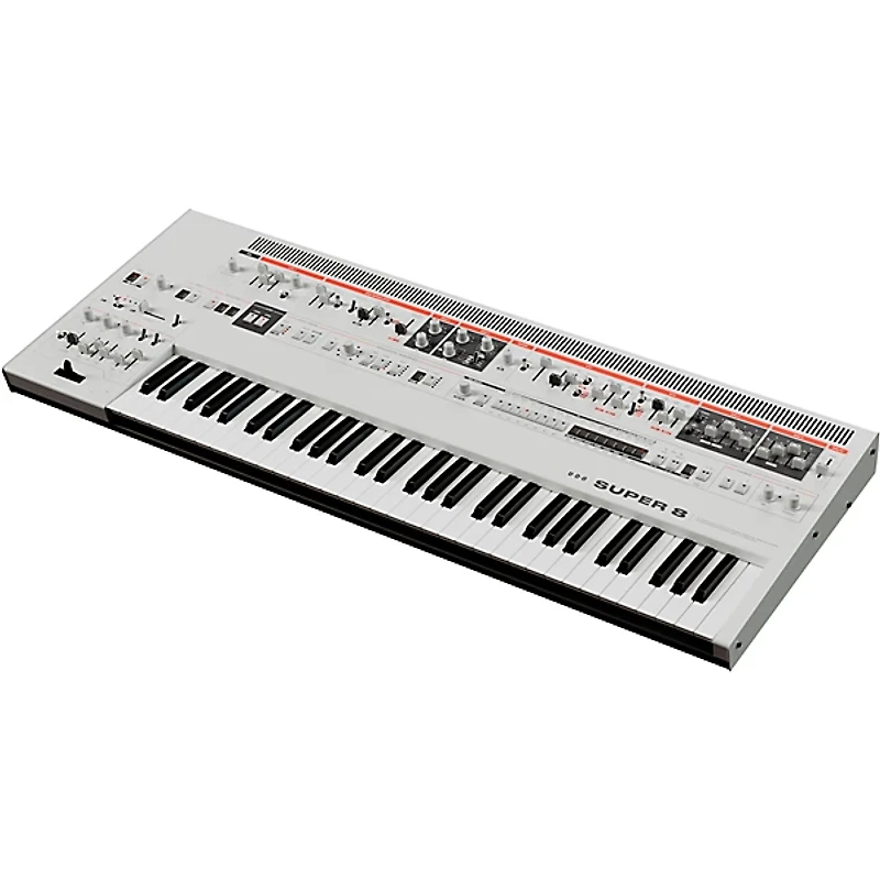 UDO Audio Super 8 Polyphonic Hybrid Keyboard Synthesizer - White