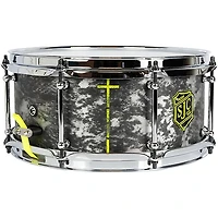 SJC Drums Kevin Kaine Signature SUFFOCATE Cast Aluminum Snare Drum 13 x 6 in.