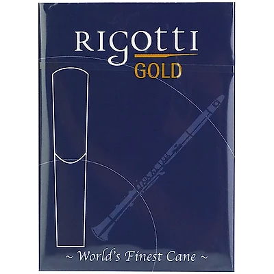 Rigotti Bb Clarinet Reed, Gold Classic Cut