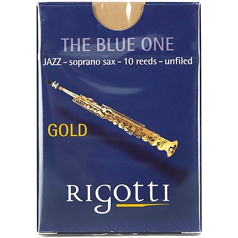 Rigotti Rigotti Soprano Saxophone Reed, Gold Jazz Cut