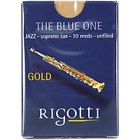 Rigotti Rigotti Soprano Saxophone Reed, Gold Jazz Cut