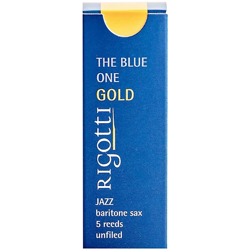 Rigotti Rigotti Baritone Saxophone Reed, Gold Jazz Cut
