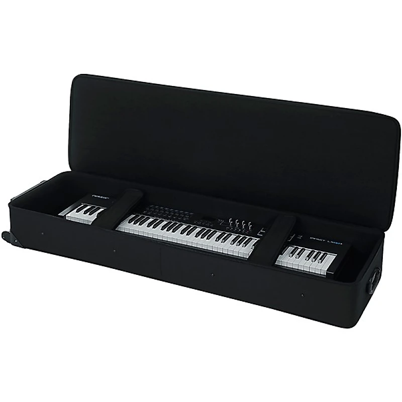 Gator GK-88 XL 88-Key Extra-Long Lightweight Keyboard Case With Wheels