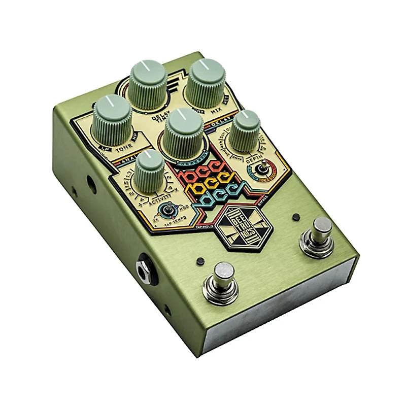 Beetronics FX BeeBeeDee Analog Delay Pedal - Green