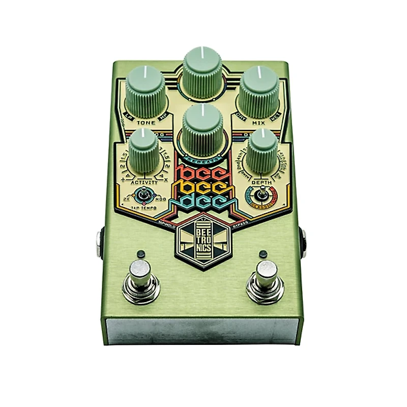 Beetronics FX BeeBeeDee Analog Delay Pedal - Green