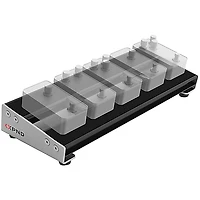D'Addario XPND Core Single Row Pedalboard Small Black