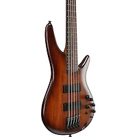 Ibanez SR505A 5-String Electric Bass Guitar - Mahogany Brown Burst Low Gloss
