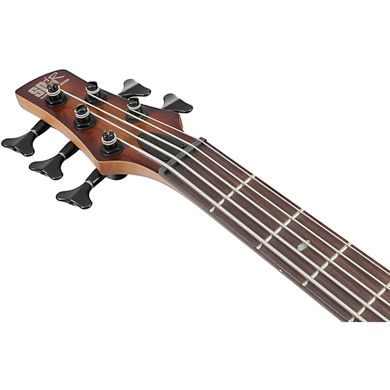 Ibanez SR505A 5-String Electric Bass Guitar - Mahogany Brown Burst Low Gloss
