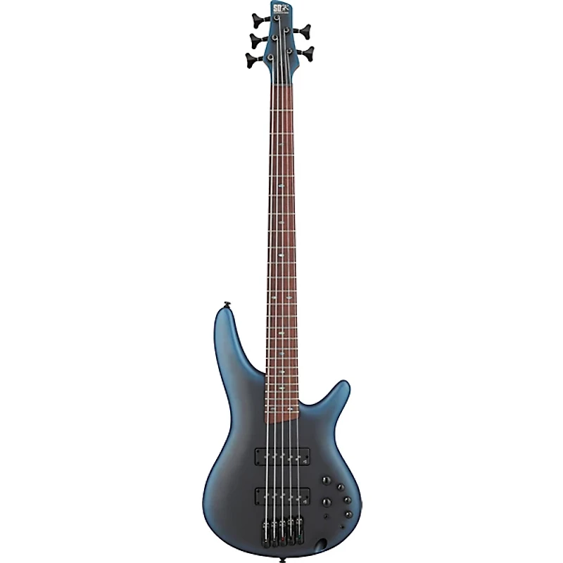 Ibanez SR505N 5-String Electric Bass Guitar - Midnight Arctic Ocean Matte
