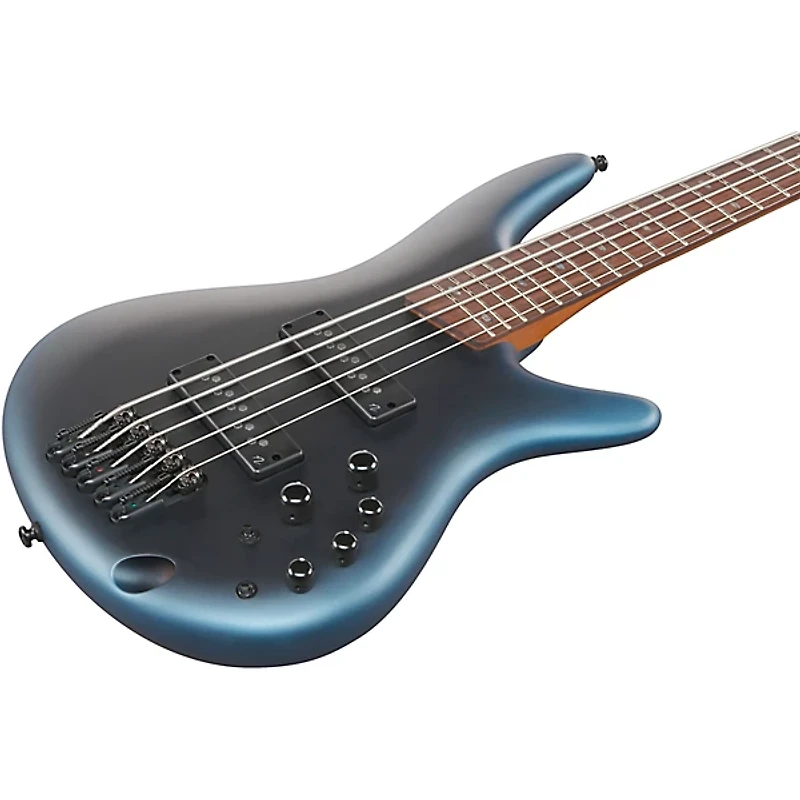 Ibanez SR505N 5-String Electric Bass Guitar - Midnight Arctic Ocean Matte