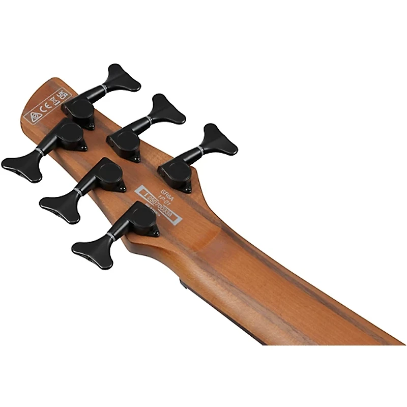 Ibanez SR506A 6-String Electric Bass Guitar - Mahogany Brown Burst Low Gloss