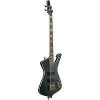 Ibanez Iceman ICB620 Electric Bass Guitar - Black Flat