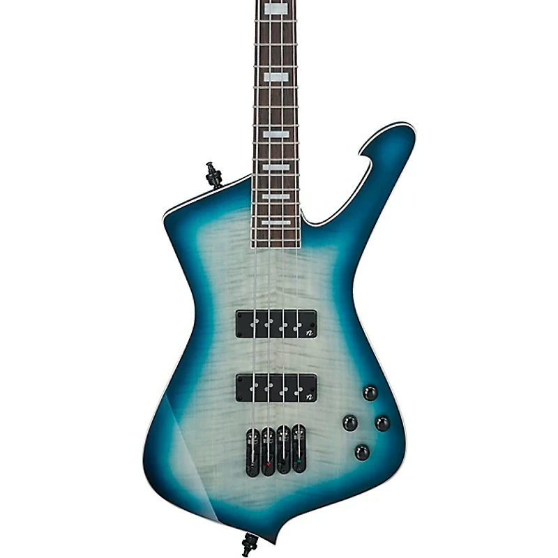 Ibanez Iceman ICB720FM Electric Bass Guitar - Cosmic Blue Starburst