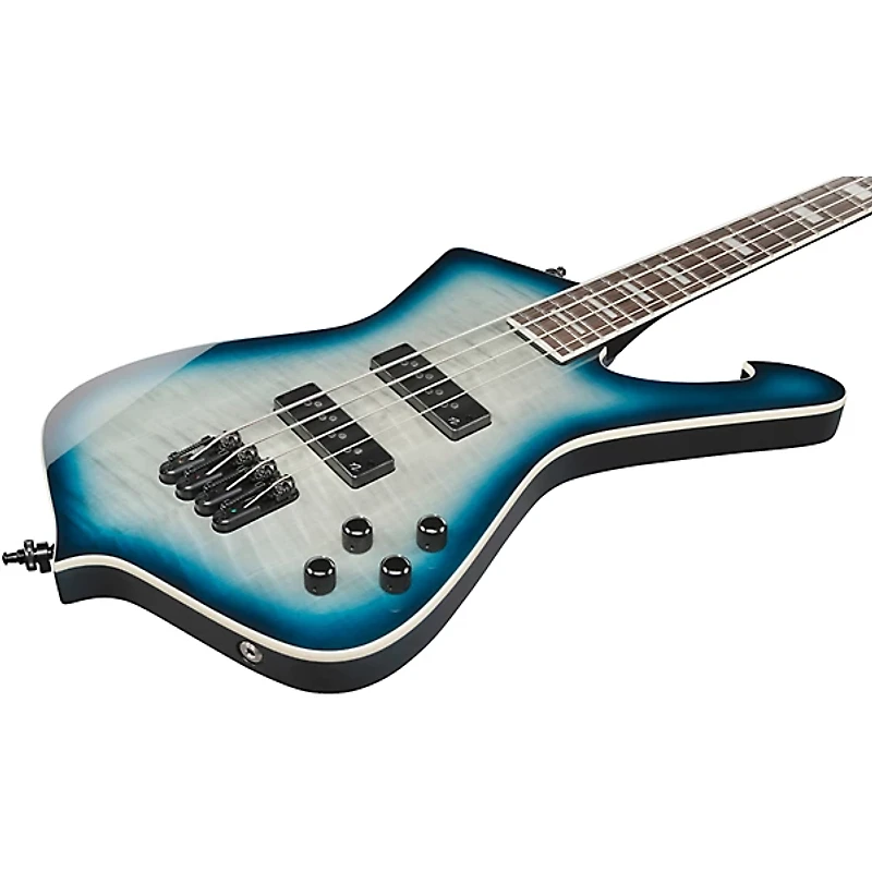 Ibanez Iceman ICB720FM Electric Bass Guitar - Cosmic Blue Starburst