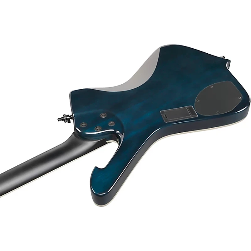 Ibanez Iceman ICB720FM Electric Bass Guitar - Cosmic Blue Starburst