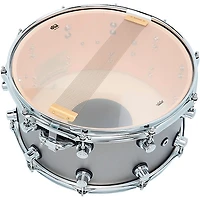 DW Design Series Limited-Edition Snare Drum - 14 x 7 in. Titanium Satin Lacquer
