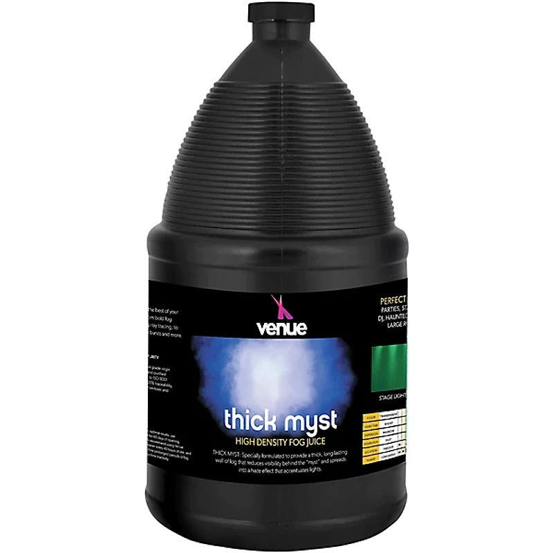 Venue SP100DMX Fog Machine Specter with Two Thick Myst High Density Fog Juice 1 Gallon