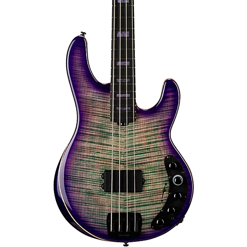 Ernie Ball Music Man BFR DarkRay 4 Electric Bass Guitar Grapes of Wrath