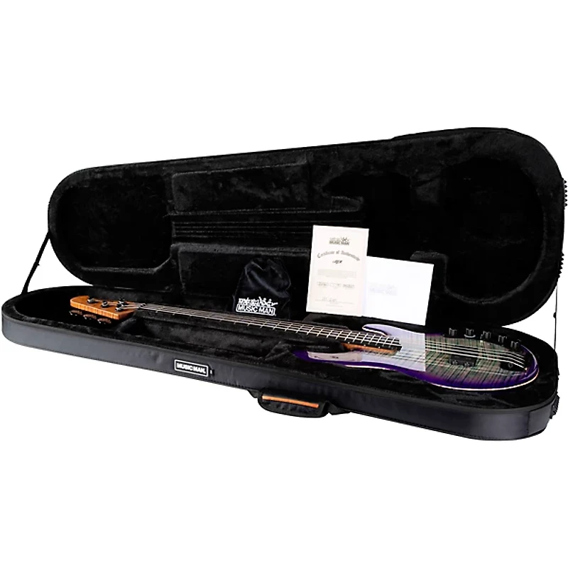 Ernie Ball Music Man BFR DarkRay 4 Electric Bass Guitar Grapes of Wrath