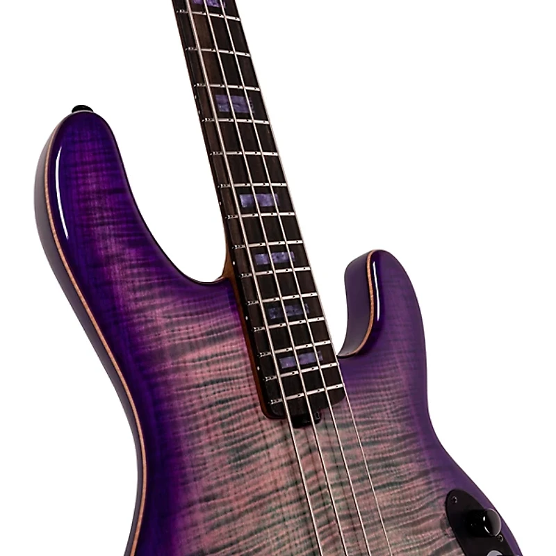 Ernie Ball Music Man BFR DarkRay 4 Electric Bass Guitar Grapes of Wrath