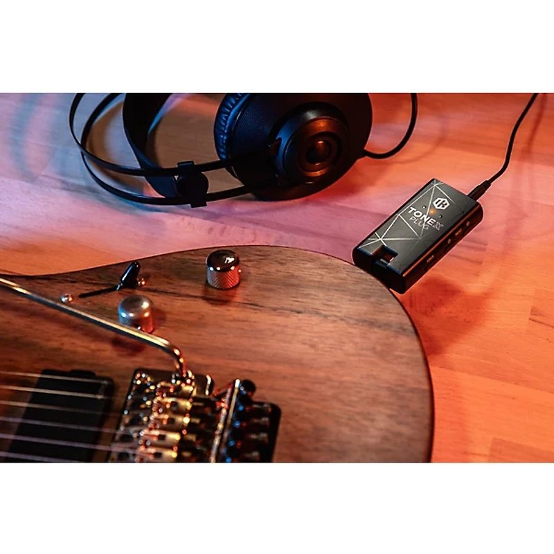 IK Multimedia TONEX Plug Tone Modeling Headphone Guitar Amplifier - Black