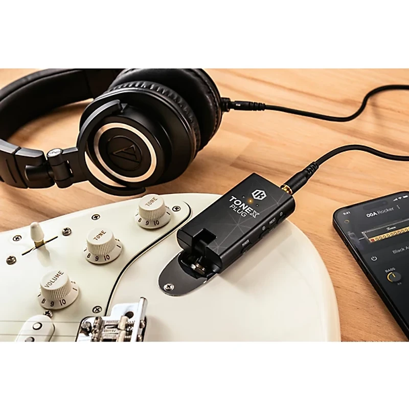 IK Multimedia TONEX Plug Tone Modeling Headphone Guitar Amplifier - Black