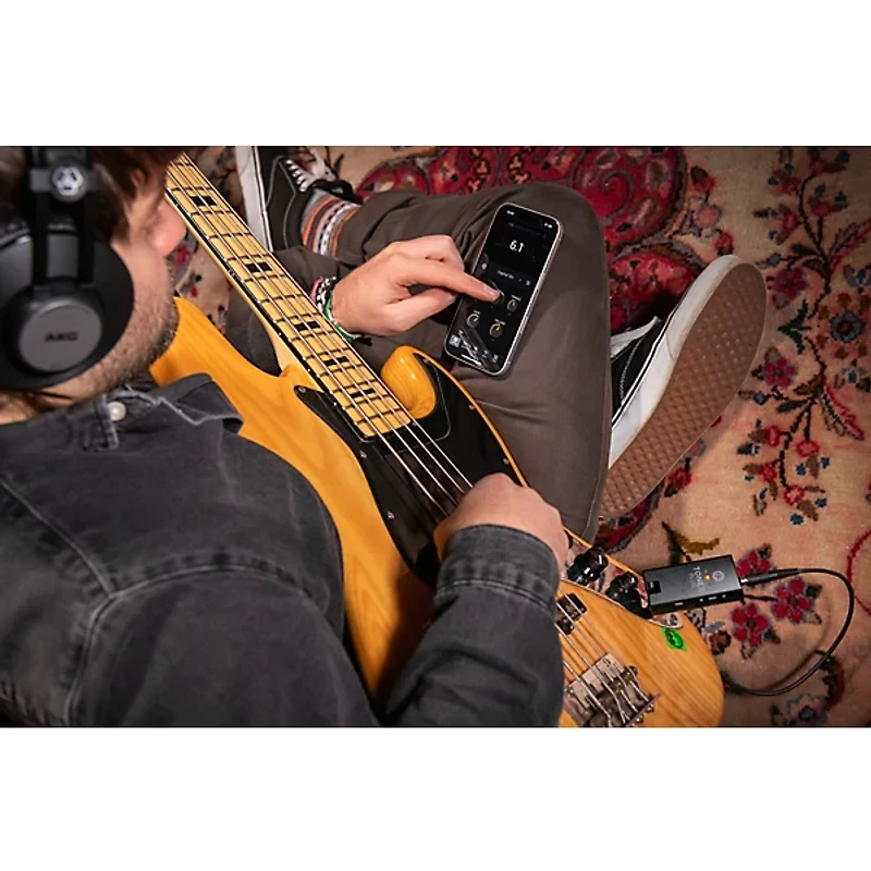 IK Multimedia TONEX Plug Tone Modeling Headphone Guitar Amplifier - Black