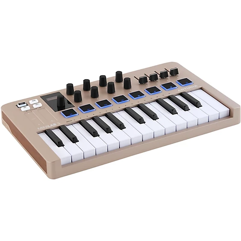 Arturia MiniLab 3 Hybrid Keyboard Controller Champagne