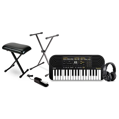 Casio SA-51 32-Key Mini Portable Keyboard Essentials Bundle