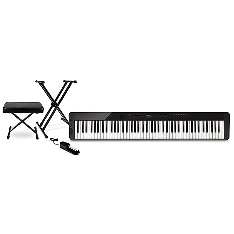 Casio Privia PX-S3100 88-Key Digital Piano Essentials Bundle