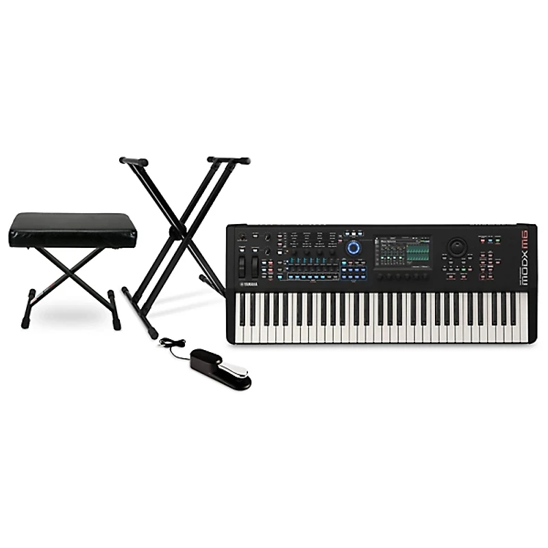 Yamaha MODX M6 61-Key Synthesizer Essentials Bundle